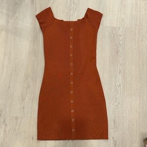 Silence + Noise Off Shoulder Dress